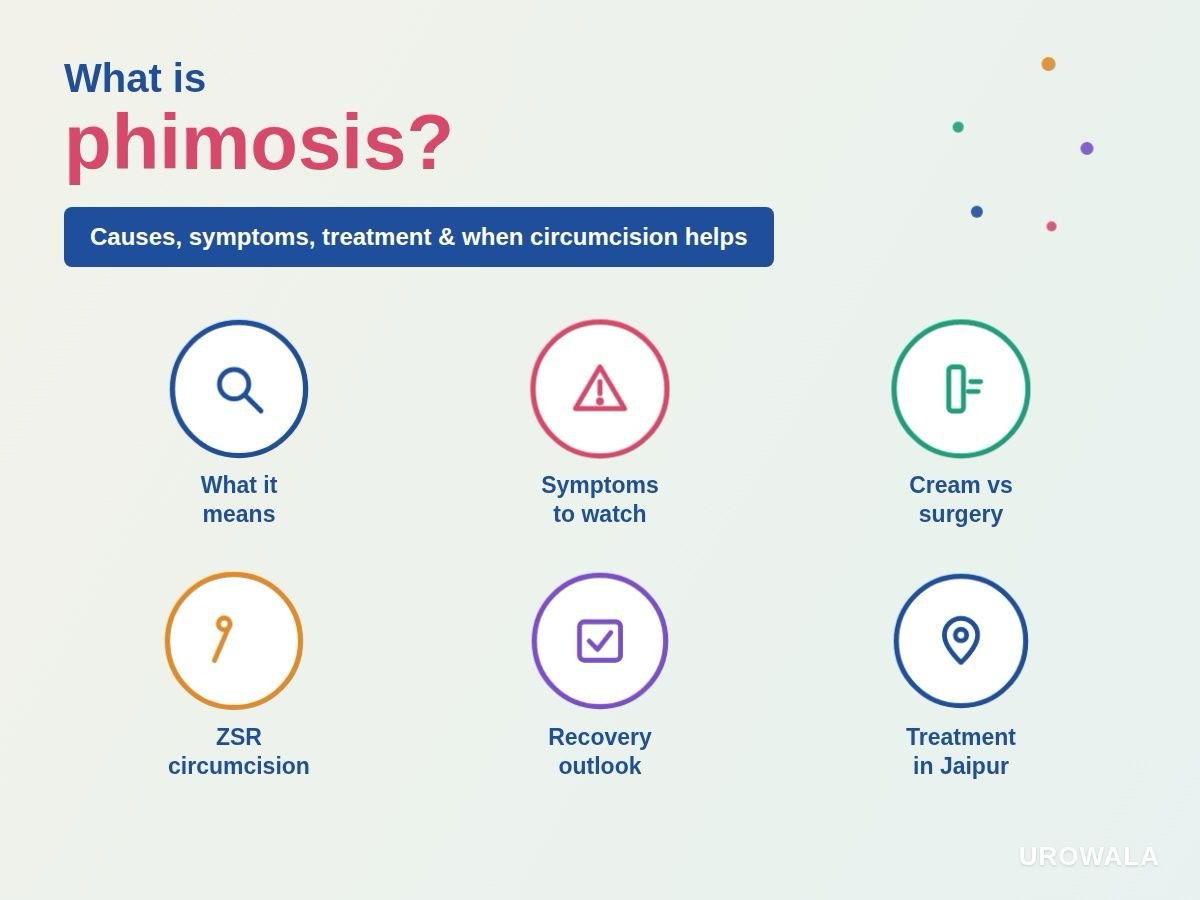 Explaining about phimosis and its treatment in jaipur